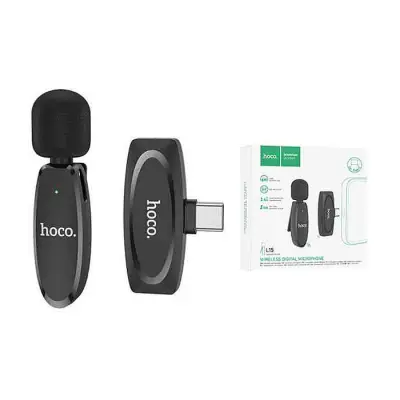 Hoco L15 Lavalier Wireless Microphone Type C & iPhone